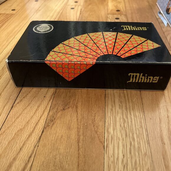 Vintage 1984 Mhing Card Game Classic Based On Mah Jongg Brand New In Box! Rare!! - Picture 2 of 12